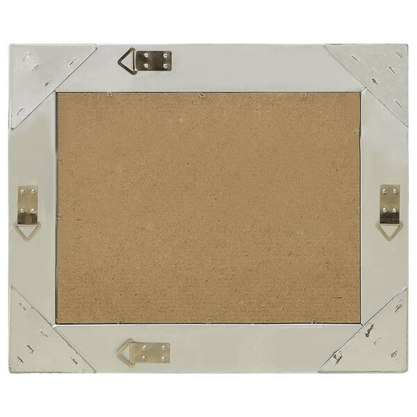 vidaXL barokkstiilis seinapeegel 60 x 40 cm, hõbedane