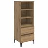 vidaXL K&otilde;rgushein Artisan tamm 40 x 36 x 110 cm Tehispuit