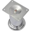 &Uuml;mmargused diivanijalad 4 tk, kroom, 60 mm