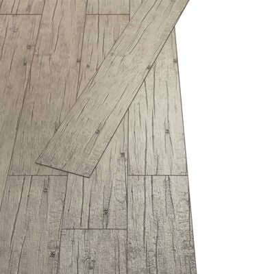 vidaXL iseliimuvad PVC-põrandaplaadid 5,21 m², 2 mm kulunud tamm