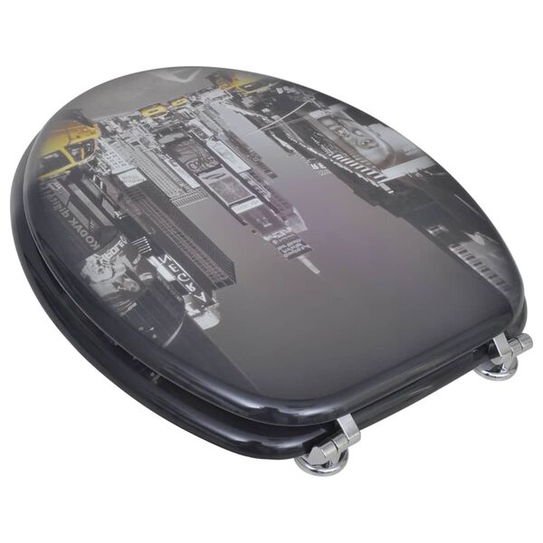 vidaXL prill-lauad kaantega, 2 tk, MDF, New York