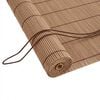 vidaXL Rulookardin Pruun 160 x 160 cm Bambus
