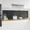 vidaXL K&ouml;gi Splashback 2 pcs Tumehall 90 x 50 cm karastatud klaas