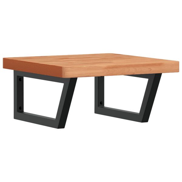 vidaXL seinale kinnitatav valamuriiul, teras ja p&ouml;&ouml;kpuit