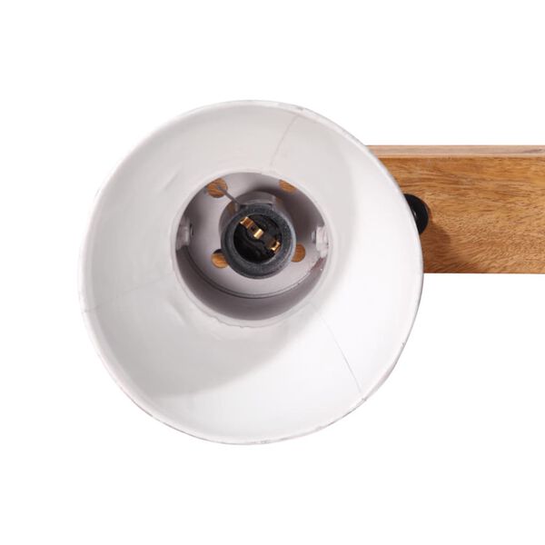 vidaXL seinalamp, 25 W, kulunud punane, 45x25 cm, E27