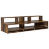 vidaXL Stuudio laud Suitsutatud tamm 152 x 42,5 x 36 cm Tehispuit