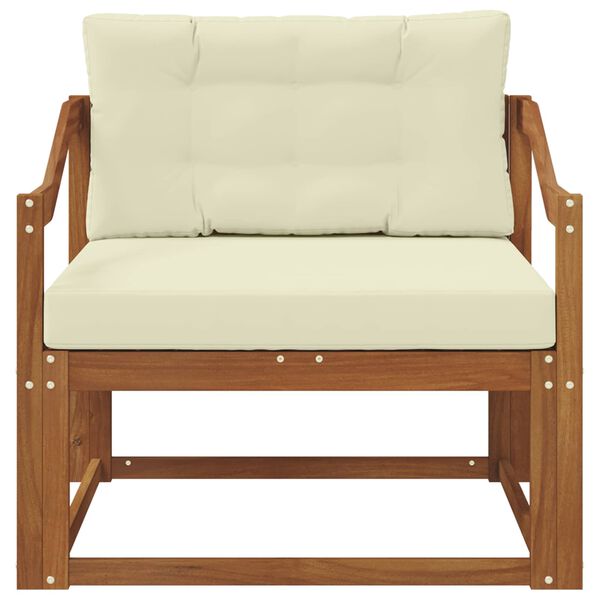 vidaXL V&auml;ljas Keskmine Diivan Tugev akatsiapuu Neutraalne