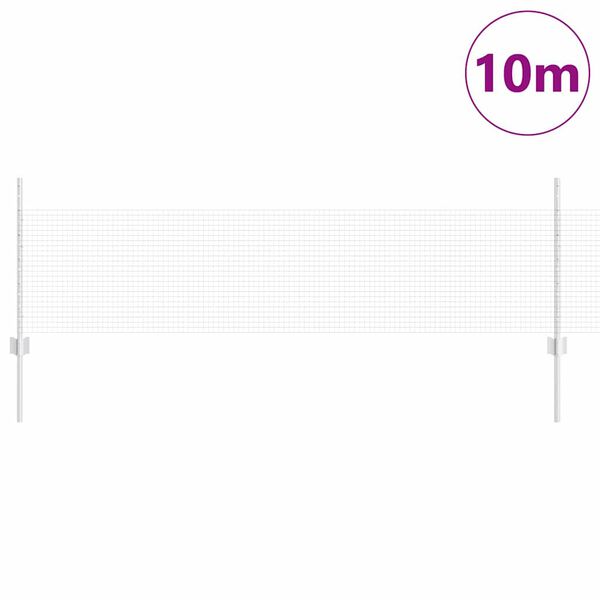 vidaXL Aed koos postiga H&otilde;bedane 0,5 x 10 m Teras