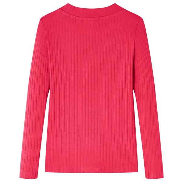 Pikkade varrukatega lastesärk, erkroosa, 92