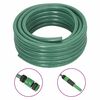 vidaXL aiavoolik koos kinnituskomplektiga, roheline, 0,5" 50 m PVC
