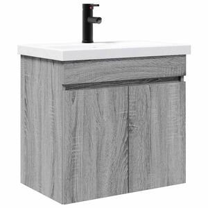vidaXL Vannitoa vanity &uuml;ksus koos segistiga Hall Sonoma