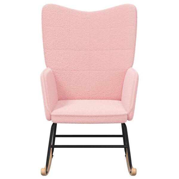 vidaXL Kiiktool Roosa Sherpa Kangas