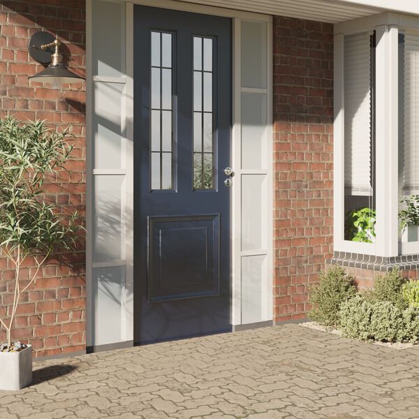 vidaXL aknakile, j&auml;&auml;tunud, valge, 60 x 500 cm, PVC