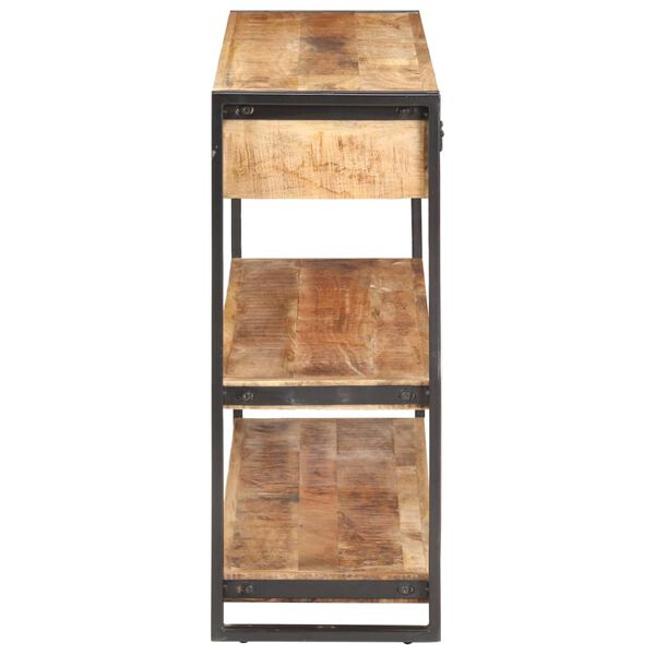 vidaXL puhvetkapp, 120 x 30 x 75 cm, töötlemata mangopuit