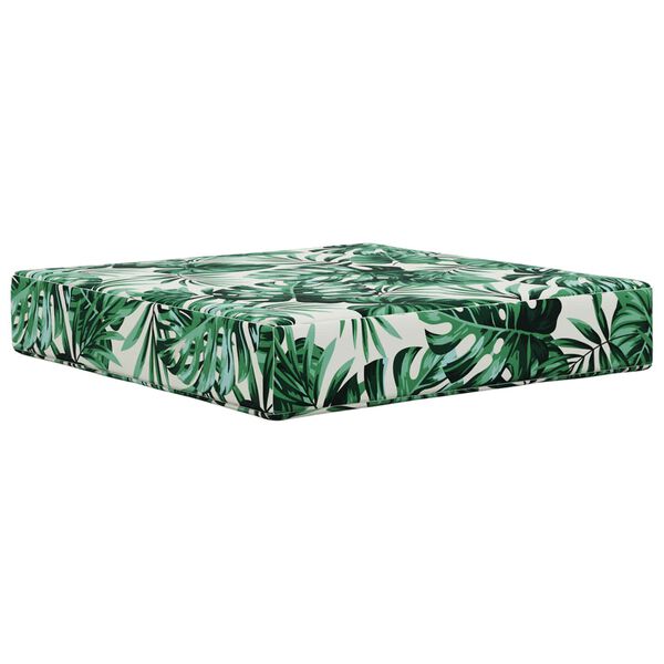 vidaXL V&auml;lim&ouml;&ouml;blitugi patja 3 pcs Lehe muster Pol&uuml;ester