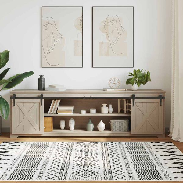 vidaXL l&uuml;kandkapi uksekomplekt 213 cm s&uuml;sinikterasest