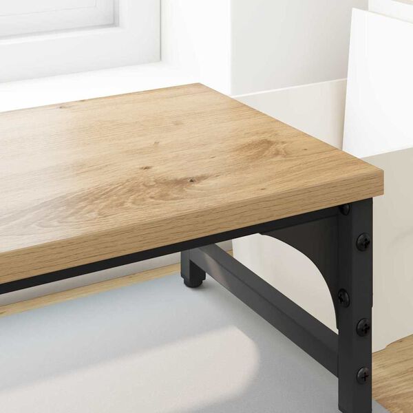 vidaXL Monitori alus K&auml;sit&ouml;&ouml;puu 105 x 23 x 15,5 cm Tehispuit