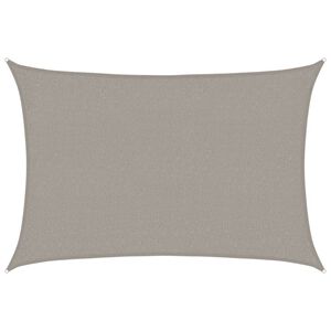 vidaXL p&auml;ikesepuri 160 g/m&sup2; ristk&uuml;lik, helehall, 2x2,5 m HDPE