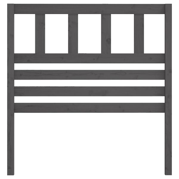 vidaXL voodipeats, hall, 106 x 4 x 100 cm, m&auml;nnipuit