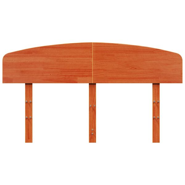 vidaXL voodipeats, vahapruun, 150 cm, m&auml;nnipuit