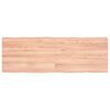 vidaXL lauaplaat, helepruun, 120 x 40 x (2-4) cm, t&ouml;&ouml;deldud t&auml;ispuit