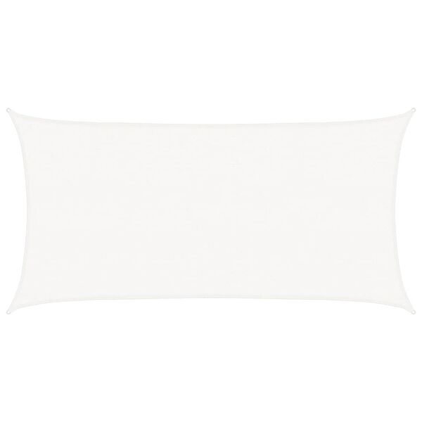 vidaXL p&auml;ikesepuri HDPE, ristk&uuml;lik, 2 x 4 m valge