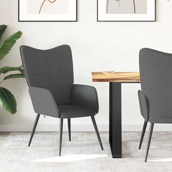 vidaXL puhketool, tumehall, kangas