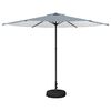 vidaXL Aiatelgi koos alusega 300 x 300 cm Pol&uuml;ester Ristk&uuml;lik