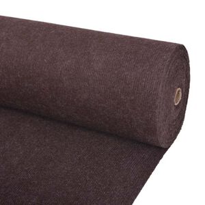 vidaXL Vaip Pruun 1,2 x 10 m Pol&uuml;ester