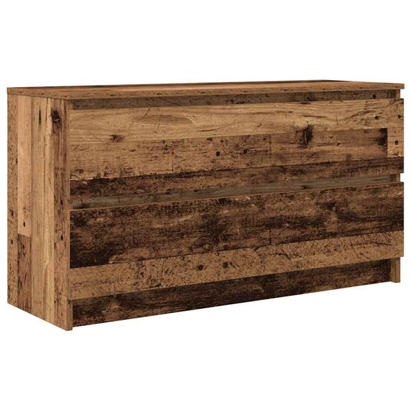 vidaXL telerikapp Old Wood 100x35x54 cm Engineered Wood