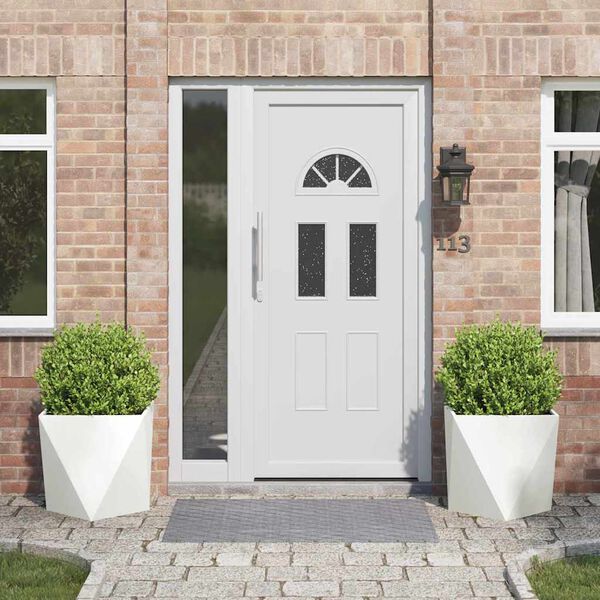 vidaXL Taimekast 2 pcs Valge 50 x 50 x 50 cm Teras