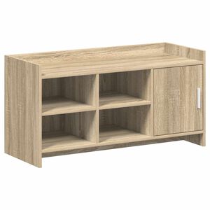 vidaXL Kinga kapp uksega Sonoma tamm 100 x 39,5 x 51 cm Tehispuit