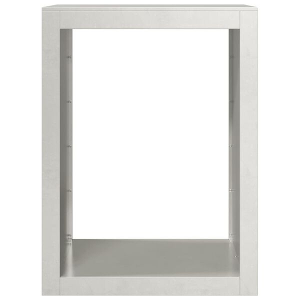 vidaXL k&uuml;ttepuude rest, 60 x 40 x 80 cm, roostevaba teras