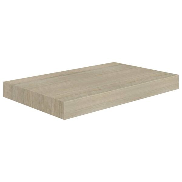 vidaXL seinariiulid, 2 tk, tammevärvi, 40 x 23 x 3,8 cm MDF