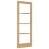 vidaXL Siseuks ORKDAL Pruun 73,5 x 198,5 cm