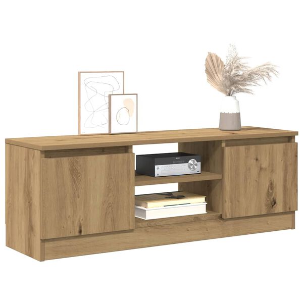 vidaXL telerikapp Artisan Oak 102x30x36 cm Engineered Wood