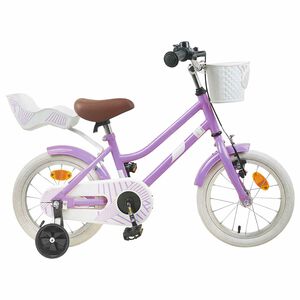 vidaXL Laste Bike 14 Tolli 3-5 Aastat Lilla
