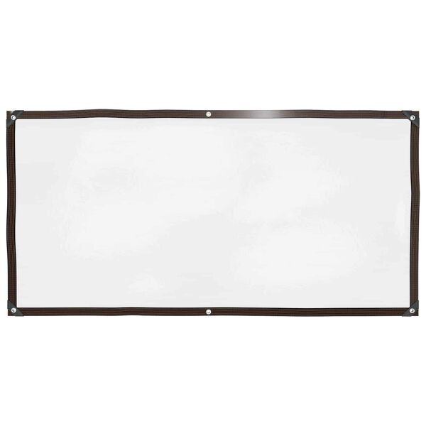 vidaXL Kattekangas aukudega L&auml;bipaistev 1 x 2 m Polyethylene