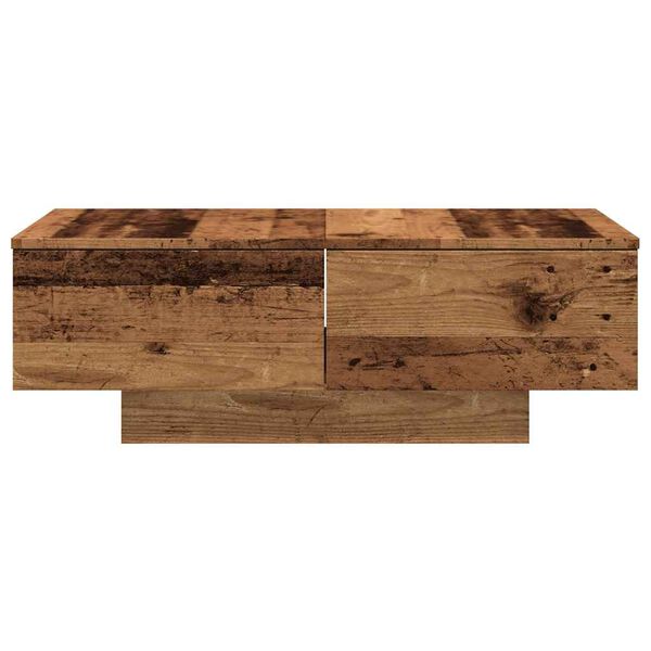 vidaXL diivanilaud Old Wood 90x60x31 cm Engineered Wood