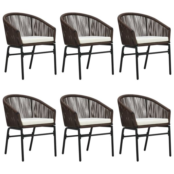 vidaXL 7-osaline aiam&ouml;&ouml;bli komplekt, pruun