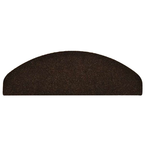 vidaXL isekleepuvad trepimatid, 30 tk, 65 x 21 x 4 cm, pruunid, poolringikujulised, suured