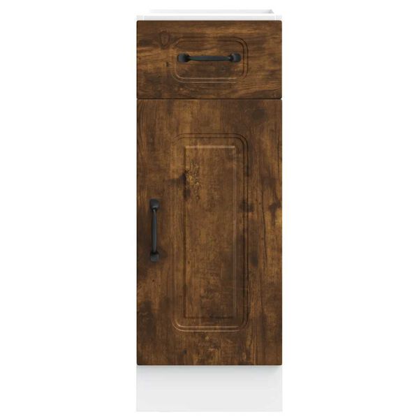 vidaXL k&ouml;&ouml;gi aluskapp, Kalmar, suitsutatud tamm, tehispuit