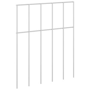 vidaXL Aiapaneel 24 tk 25 x 30 cm Tsingitud teras H&otilde;bedane