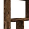 vidaXL raamaturiiul, suitsutatud tamm, 60x20x120,5 cm, tehispuit