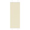 vidaXL volditud ruloo kreemikasvalge 75 x 200 cm kangast, laius 74,4 cm pol&uuml;ester
