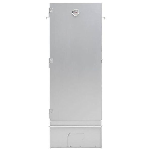 vidaXL BBQ suitsuahi koos k&uuml;lmsuitsu generaatoriga, tsingitud teras