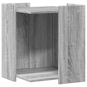 vidaXL kassi liivakast korpus, hall Sonoma tamm, 42x42x51cm, tehispuit