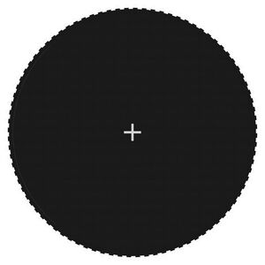 vidaXL h&uuml;ppematt, kangas, must, 4,57 m &uuml;mmargusele batuudile