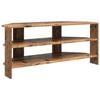 vidaXL NurgakappTVjaoks Vana puit 102x40,5x45cm Tehispuit