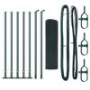 vidaXL Keevitatud Traat Aed Betoonalusega 10 x 0,5 m (L x K)